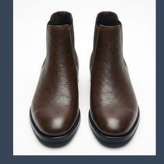 Vantore Classic Brown Chelsea Boots – Stylish Formal & Casual Wear