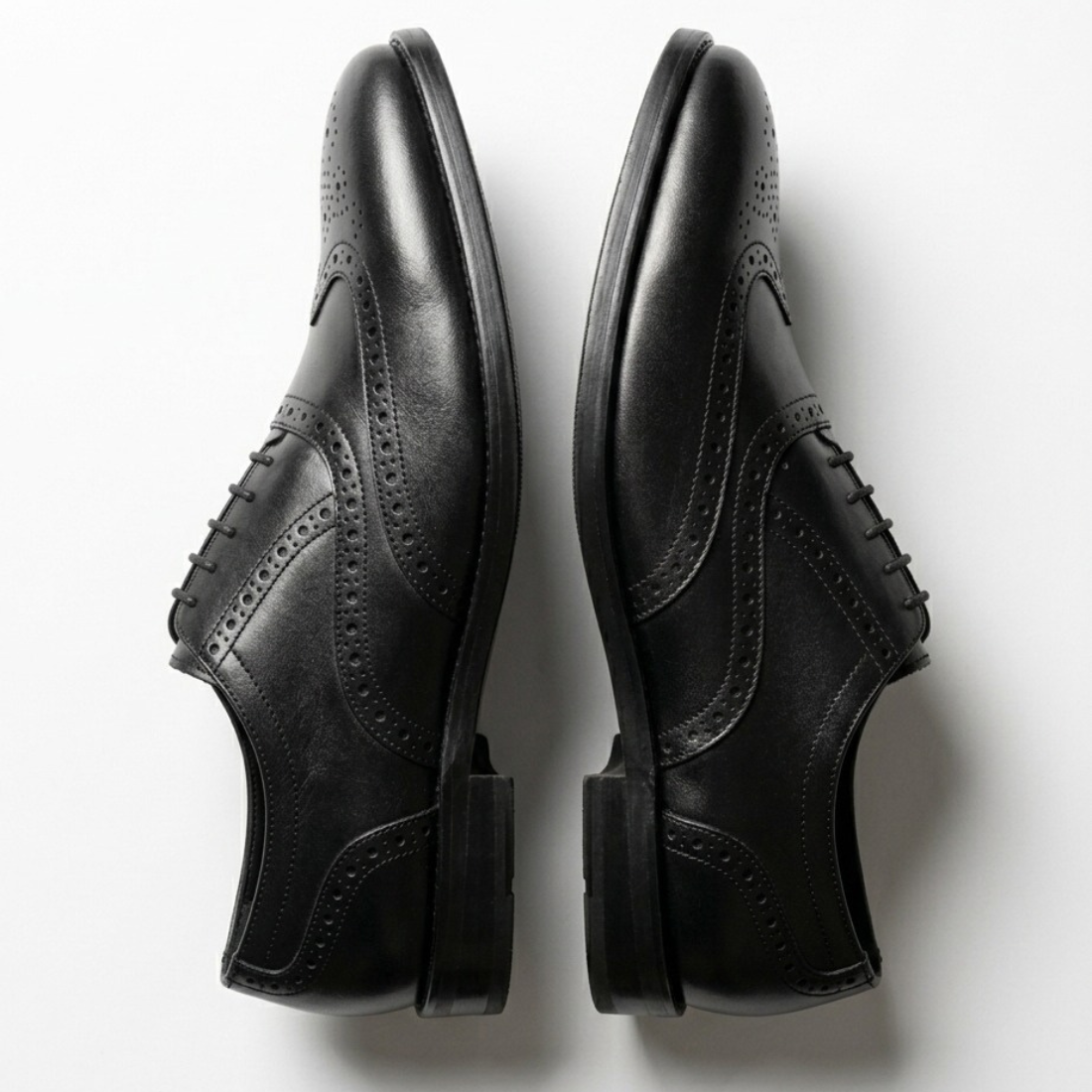 Vantore Premium Black colour  Oxford Brogue Shoes for Men